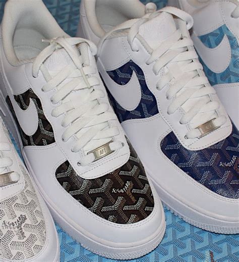 goyard air force 1|white goyard forces .